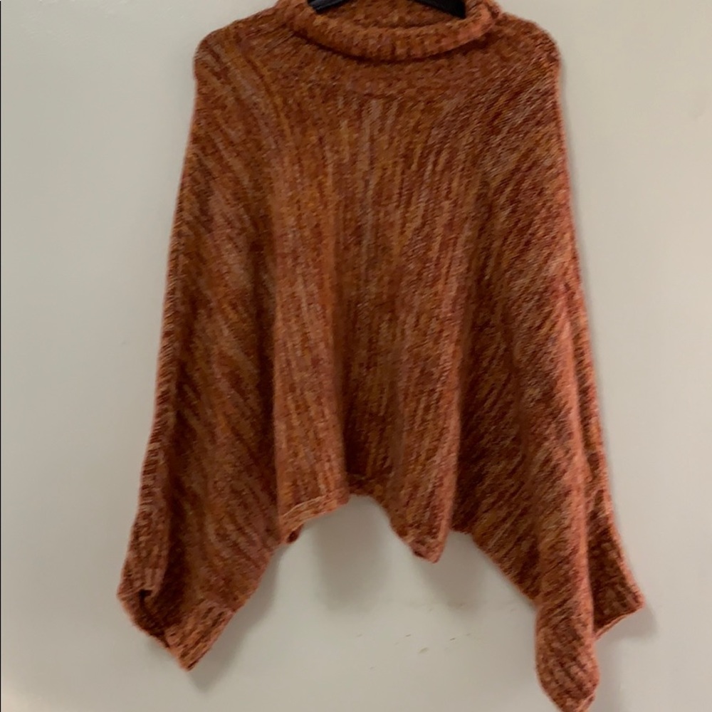 ZARA KNIT MULTICOLORED SWEATER TOP SIZE M